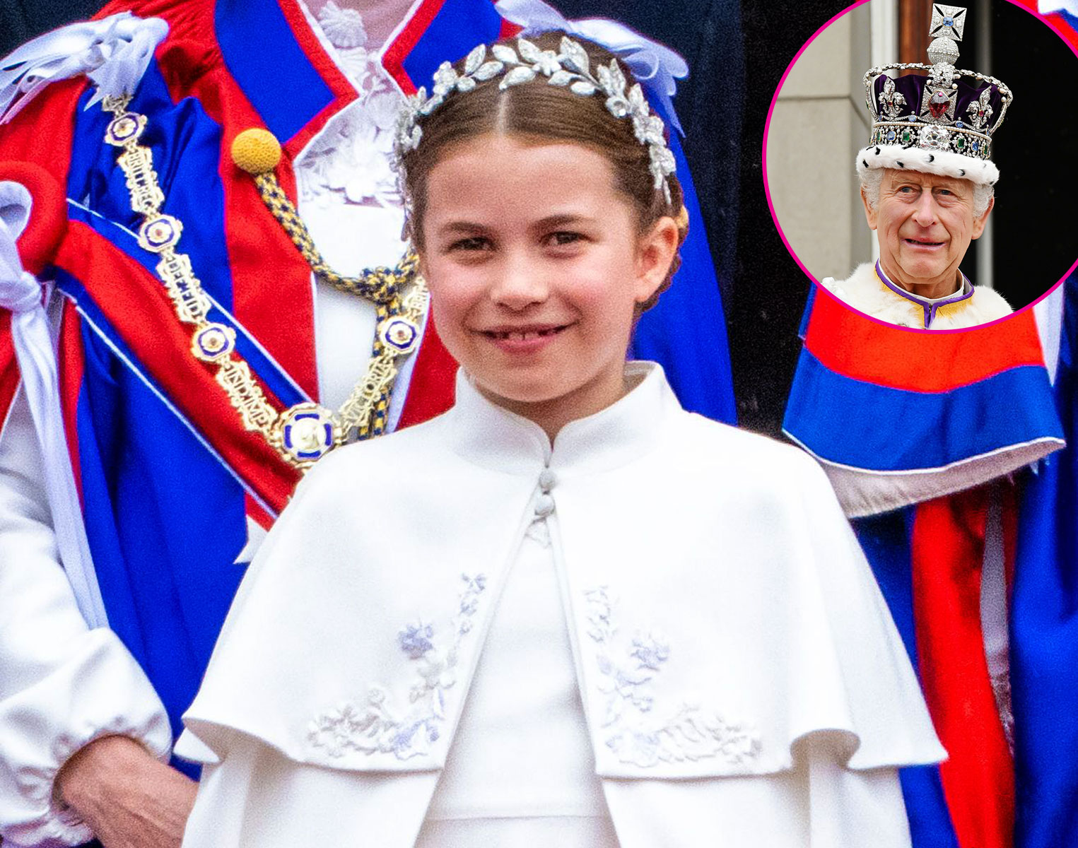 Princess Charlotte Gives Curtsey to King Charles III Us Weekly