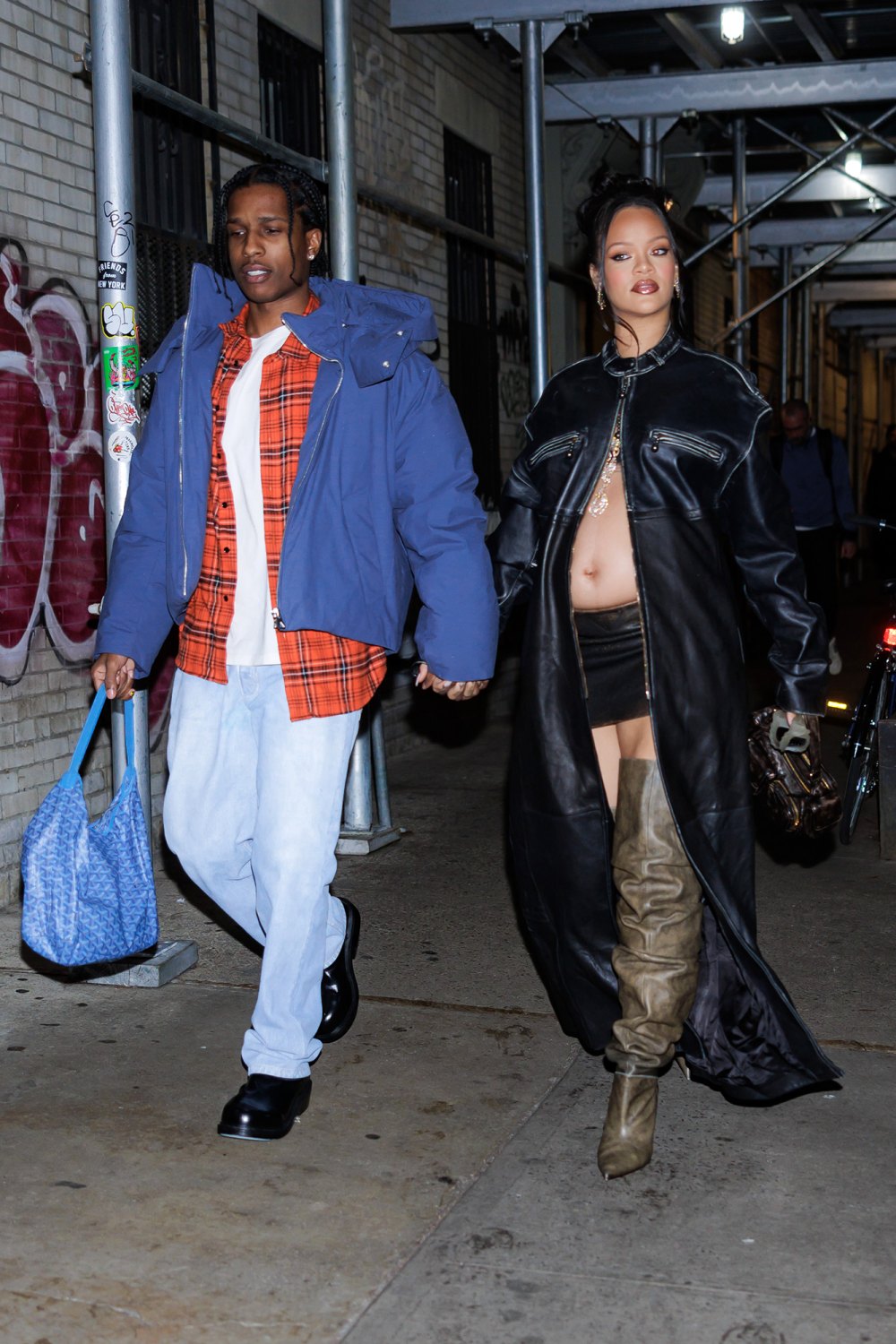 Rihanna Showed Her Team Spirit In a New York Yankees Jacket and