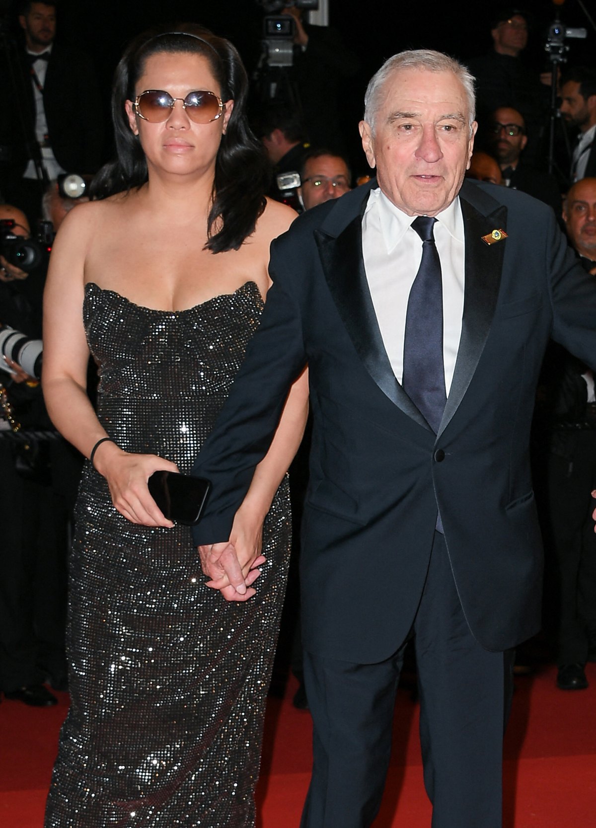 Robert De Niro, Tiffany Chen Stun at Cannes After Baby