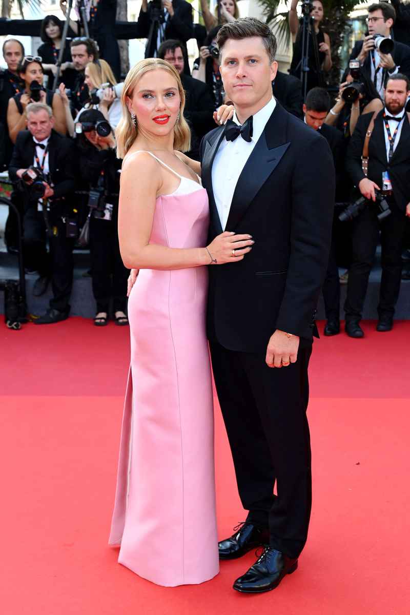 Scarlett Johansson and Colin Jost Power Couples at Cannes