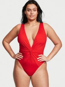 Victoria's Secret Twist Plunge One-Piece Swimsuit