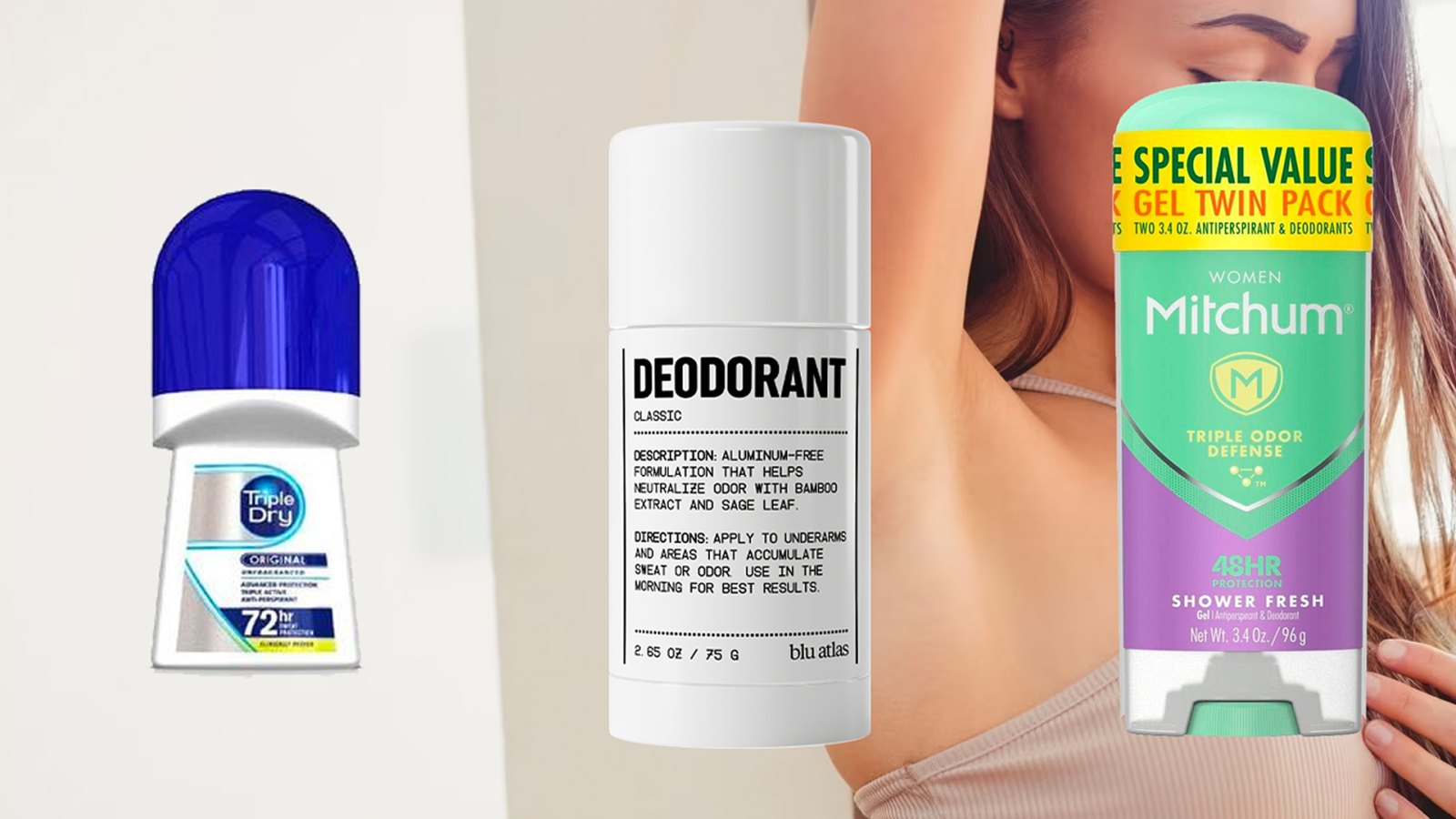 celebrity deodorant stain