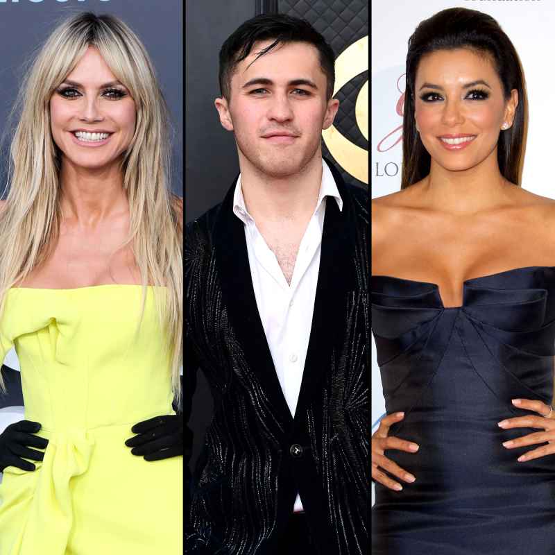 Heidi Klum, Chris Olsen, Eva Longoria