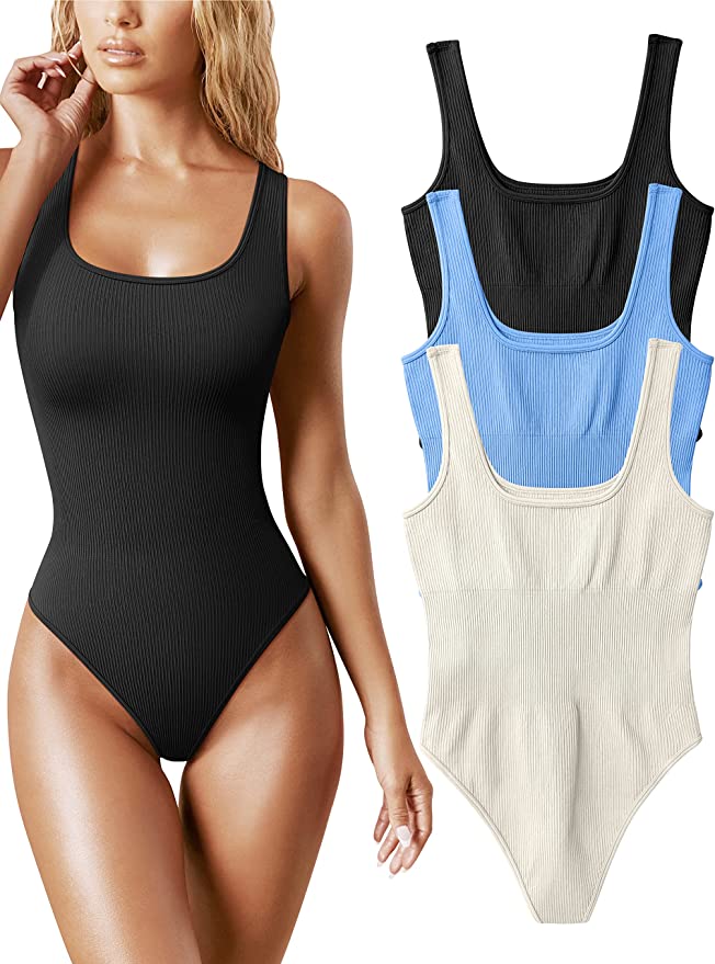 Waist snatching neutral bodysuits that are so flattering a