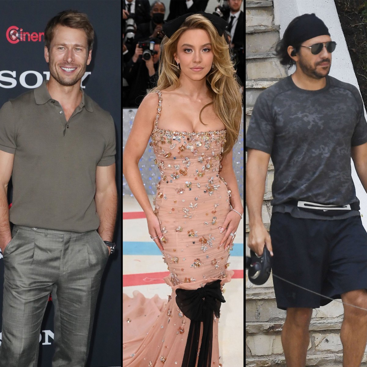 Sydney Sweeney Still Happily Engaged, Glen Powell Dating Rumors Are False:  Photo 4923986, Glen Powell, Jonathan Davino, Sydney Sweeney Photos