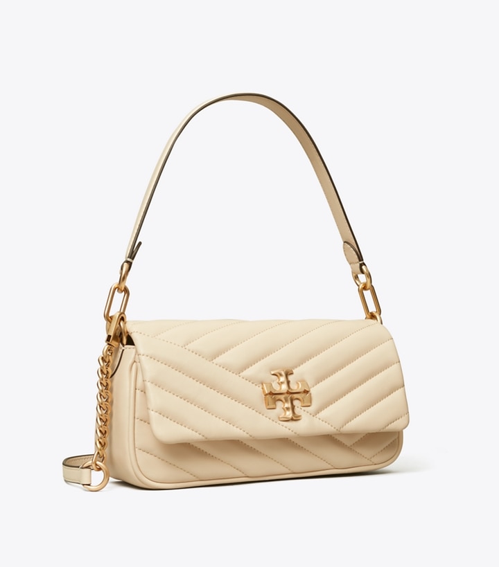 Tory Burch Outlet: Kira bag in quilted leather - Black