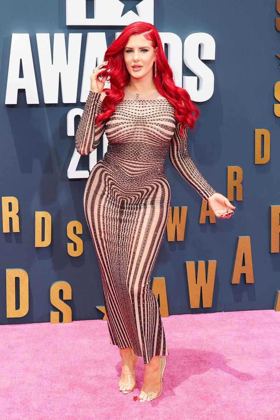 BET Awards 2023 Red Carpet Arrivals 177 Justina Valentine