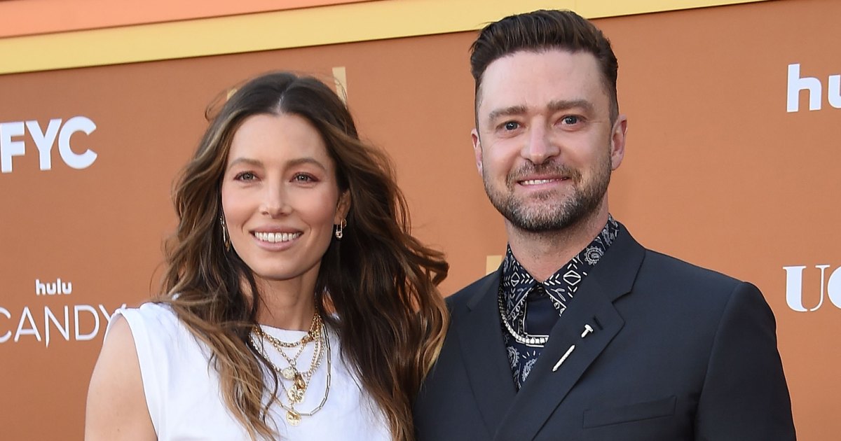 Justin Timberlake & Jessica Biel Are All Smiles While Out With Son Silas