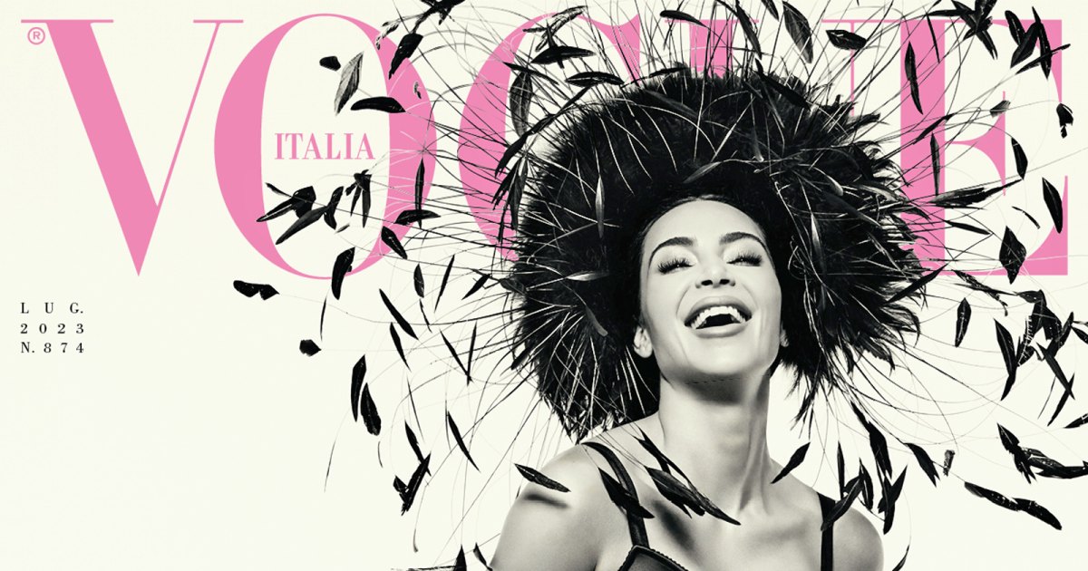 Kim Kardashian Goes Old Hollywood for ‘Vogue Italia’: ‘A New Me’