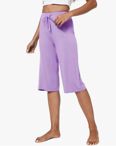 LazyCozy Bamboo Capri Pajama Pants