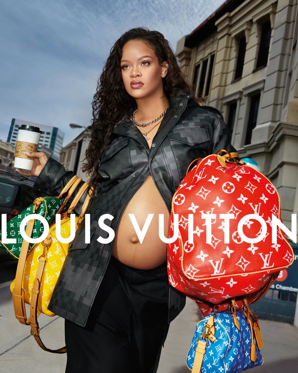 Pharrell Launches His First Louis Vuitton Campaign With Rihanna