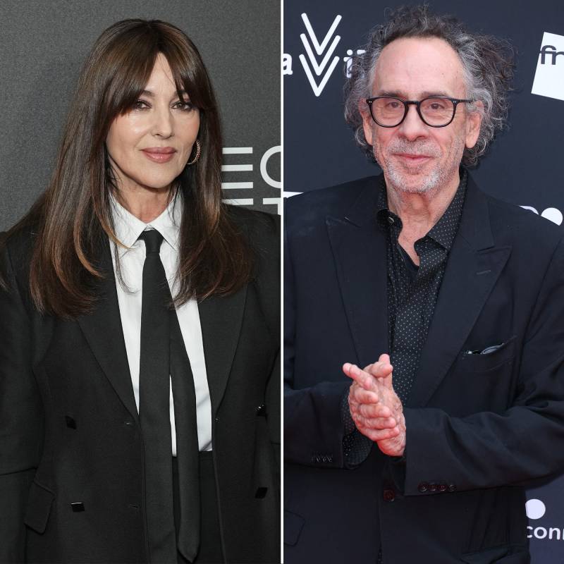 Monica Bellucci Confirms Romance With Tim Burton