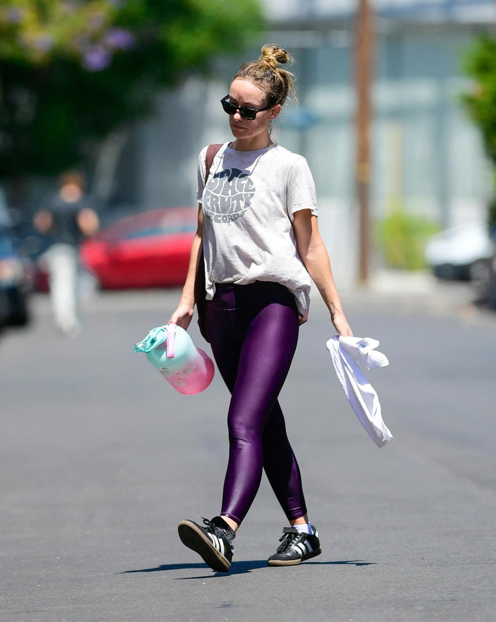 Olivia Wilde Can't Stop Wearing This Cool-Girl Activewear Brand