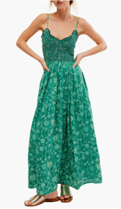 Free People Sweet Nothings Floral Print Sleeveless Maxi Sundress