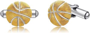 basketball cufflinks