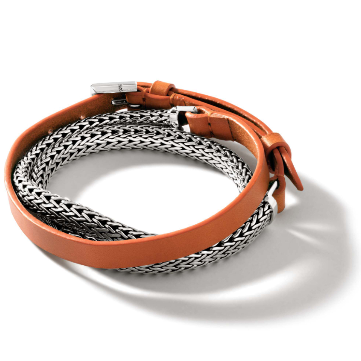 メール便対応！ CLASS Jhon Brown Leather bracelet | www