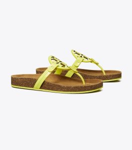 yellow Miller Cloud sandals