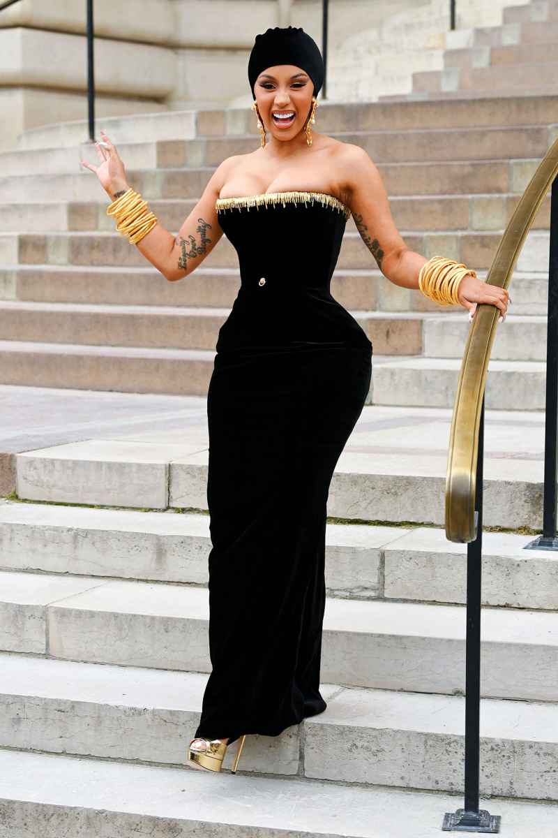 Cardi B at Fashion Week 2