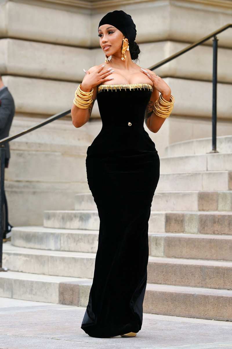 Cardi B at Fashion Week