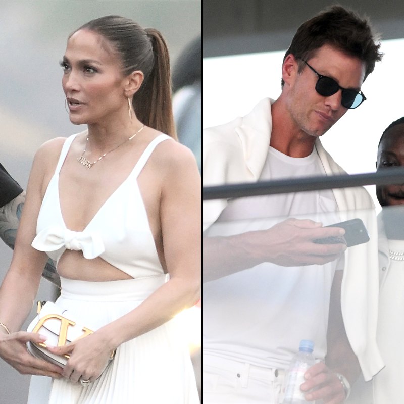 Jennifer Lopez and Tom Brady How Stars Celebrated July 4th