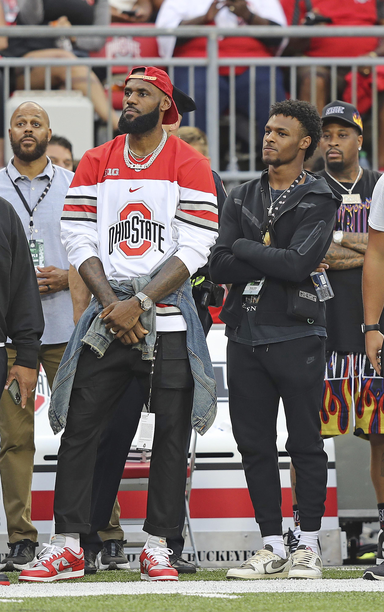 Bronny store and lebron