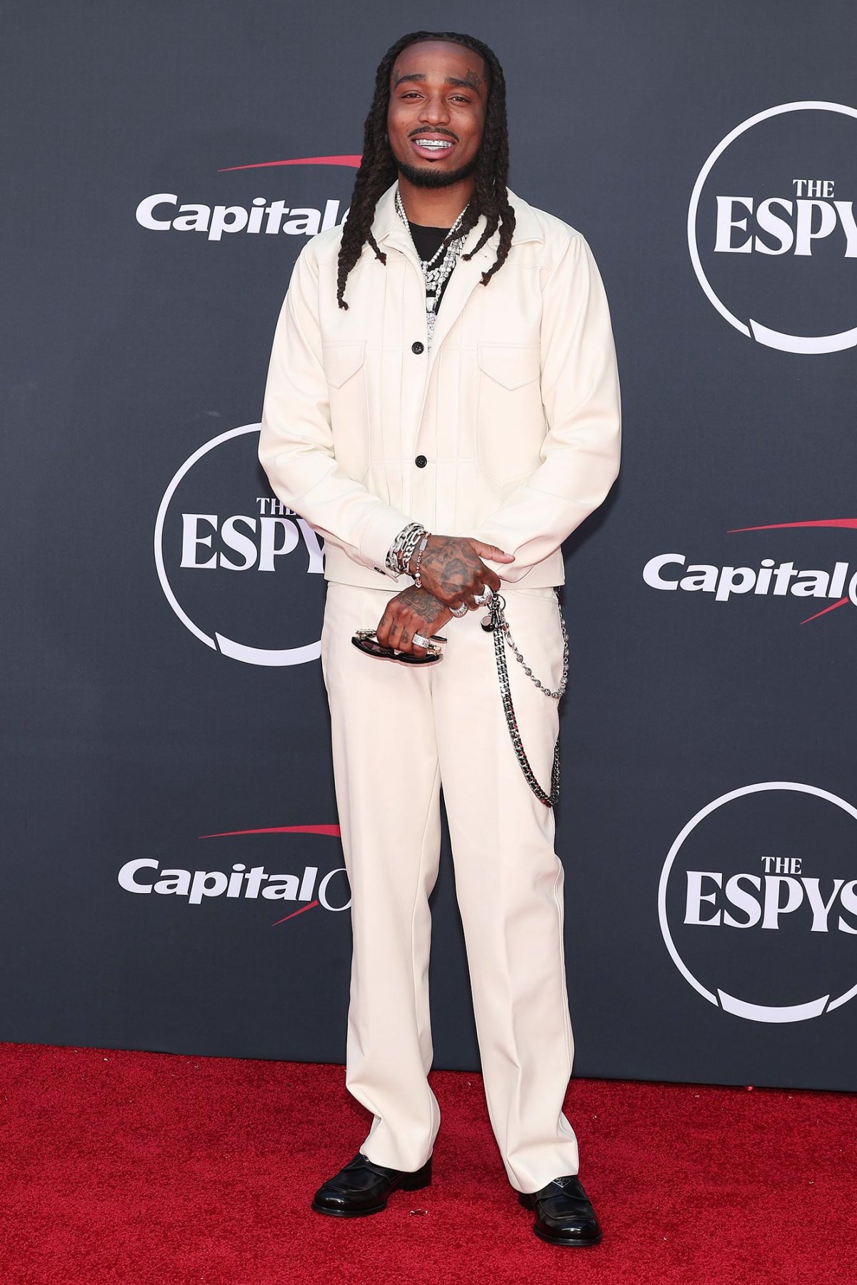 ESPY Awards Patrick Mahomes White Suit