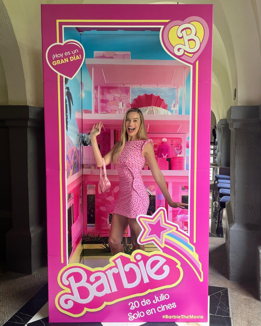 barbie press tour