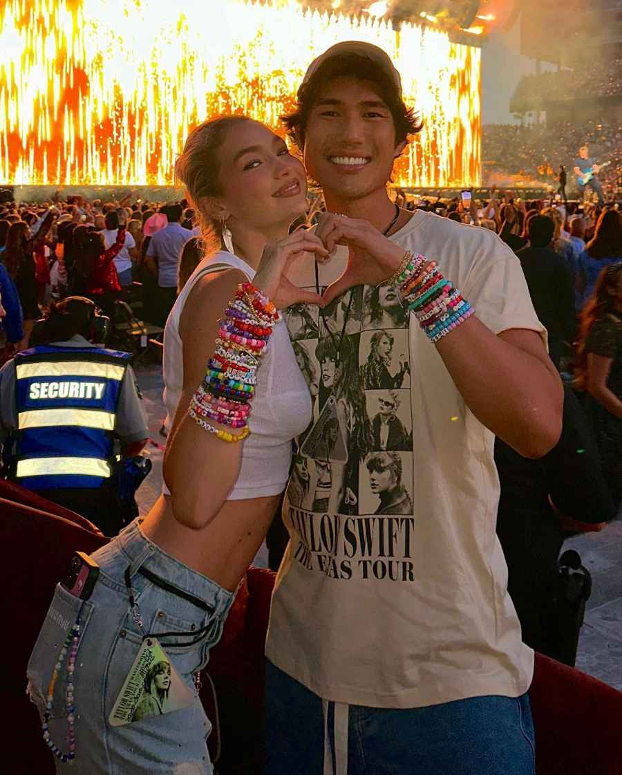 Gigi Hadid Shows Off Friendship Bracelets at Taylor Swift's 'Eras Tour'