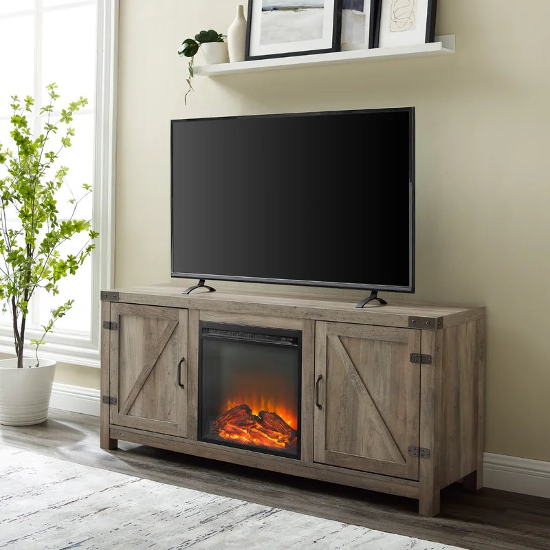 fireplace console