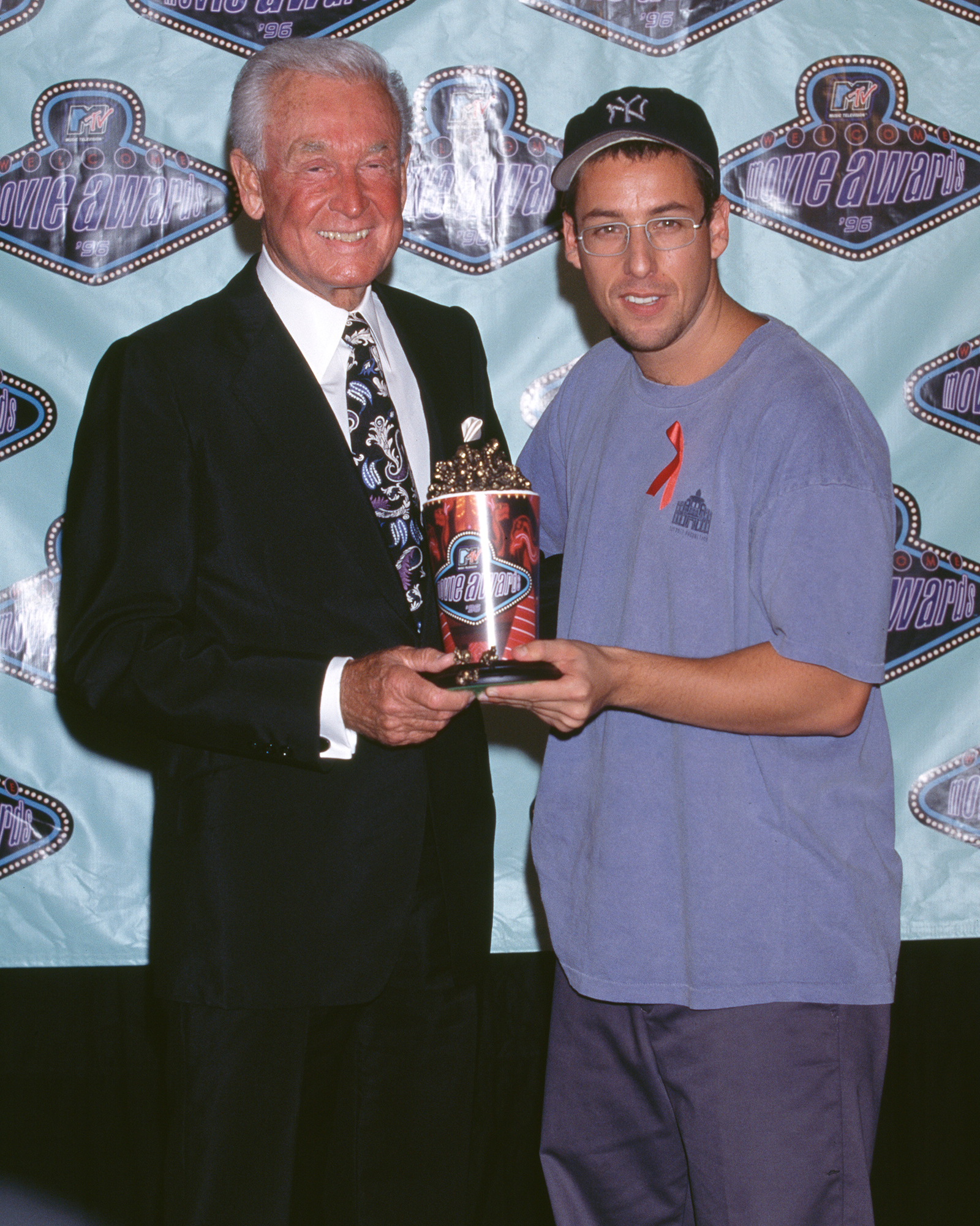 Adam Sandler Mourns Happy Gilmore Costar Bob Barker Us Weekly