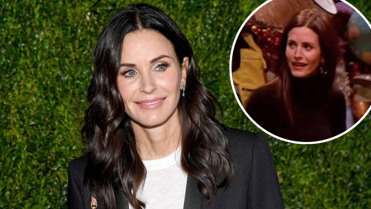 Courteney Cox Has a Secret Closet Just Like Monica