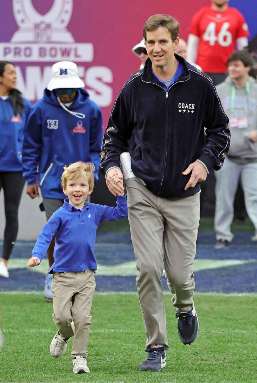 Eli Manning Is 'Enjoying' Time With 4 Kids While They 'Still Like' Him ...