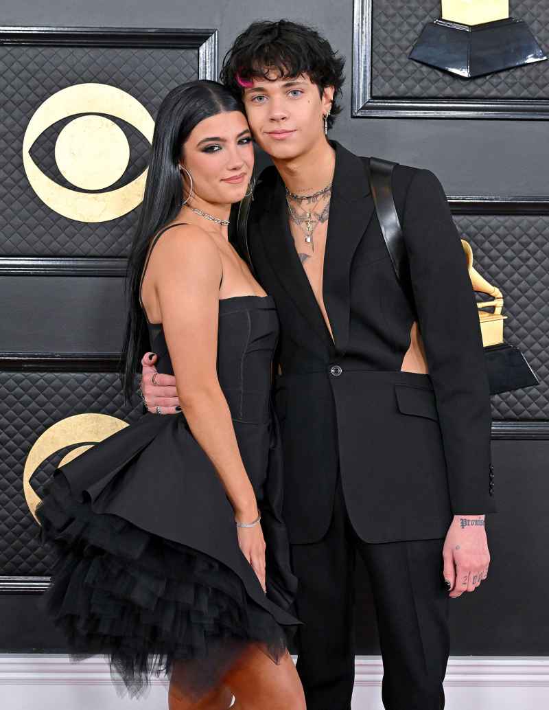 February 2023 1463458519 Landon Barker and Charli D'Amelio Relationship Timeline GRAMMY Awards