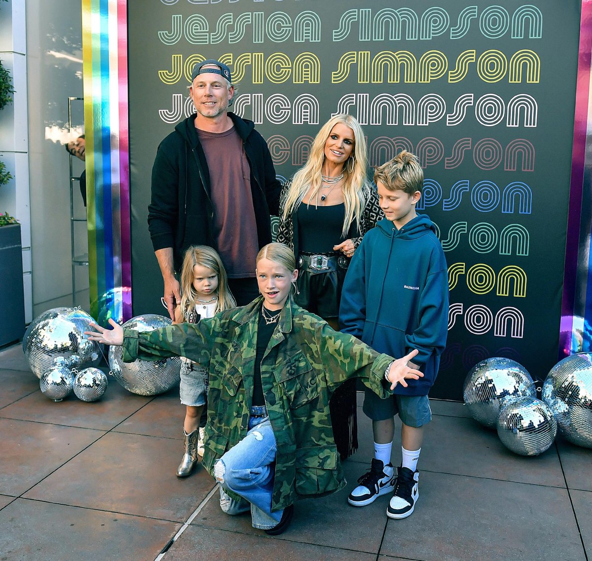 Jessica Simpson, Eric Johnson Sweetest Moments With Their Kids