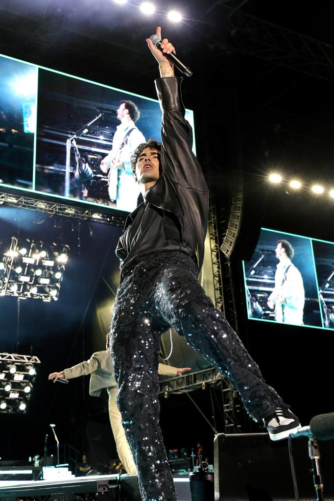 Joe Jonas Slays Sparkly Slacks While Celebrating His Birthday 341