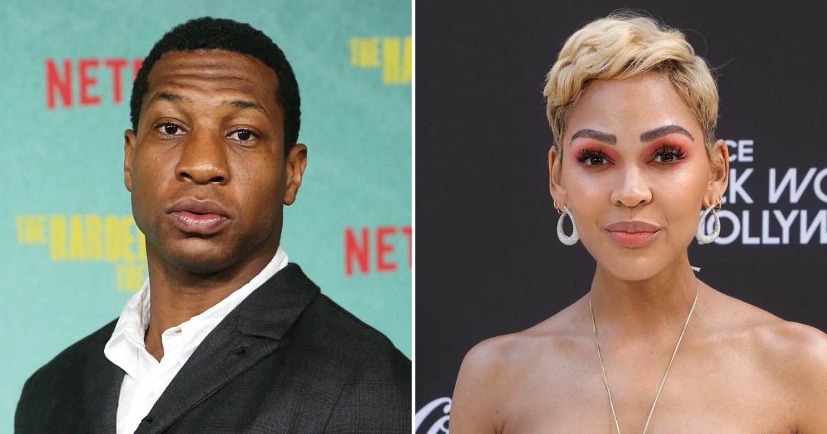 Jonathan Majors Arrives at Domestic Assault Trial With Meagan Good | Us ...