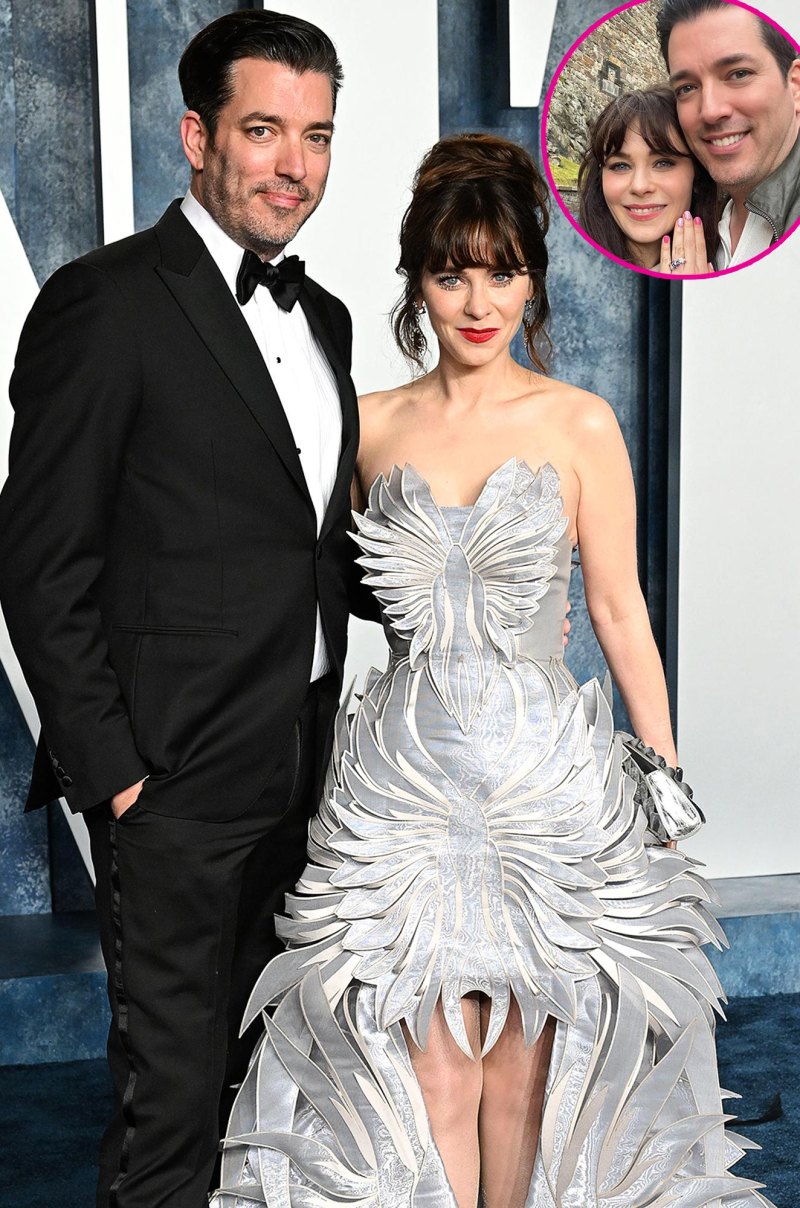 Jonathan Scott and Zooey Deschanel Are Engaged After 4 Years of Dating See the Ring 260