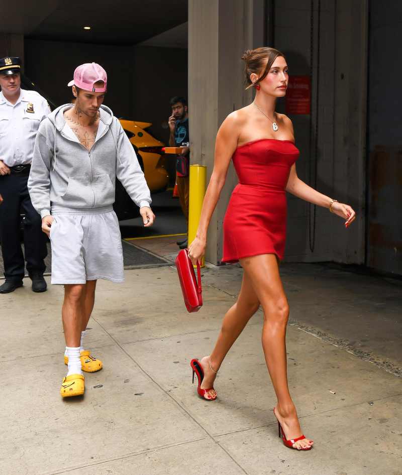 Justin Bieber Wears Hailey Hoodie