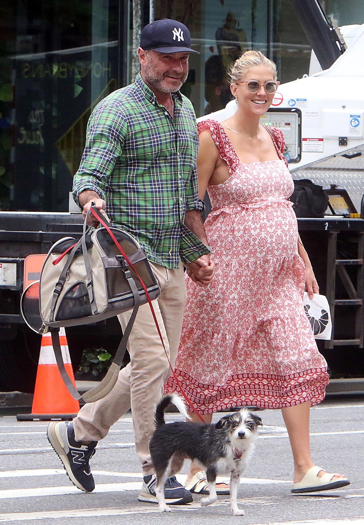 Liev Schreiber and Pregnant Taylor Neisen Hold Hands on NYC Stroll | Us ...