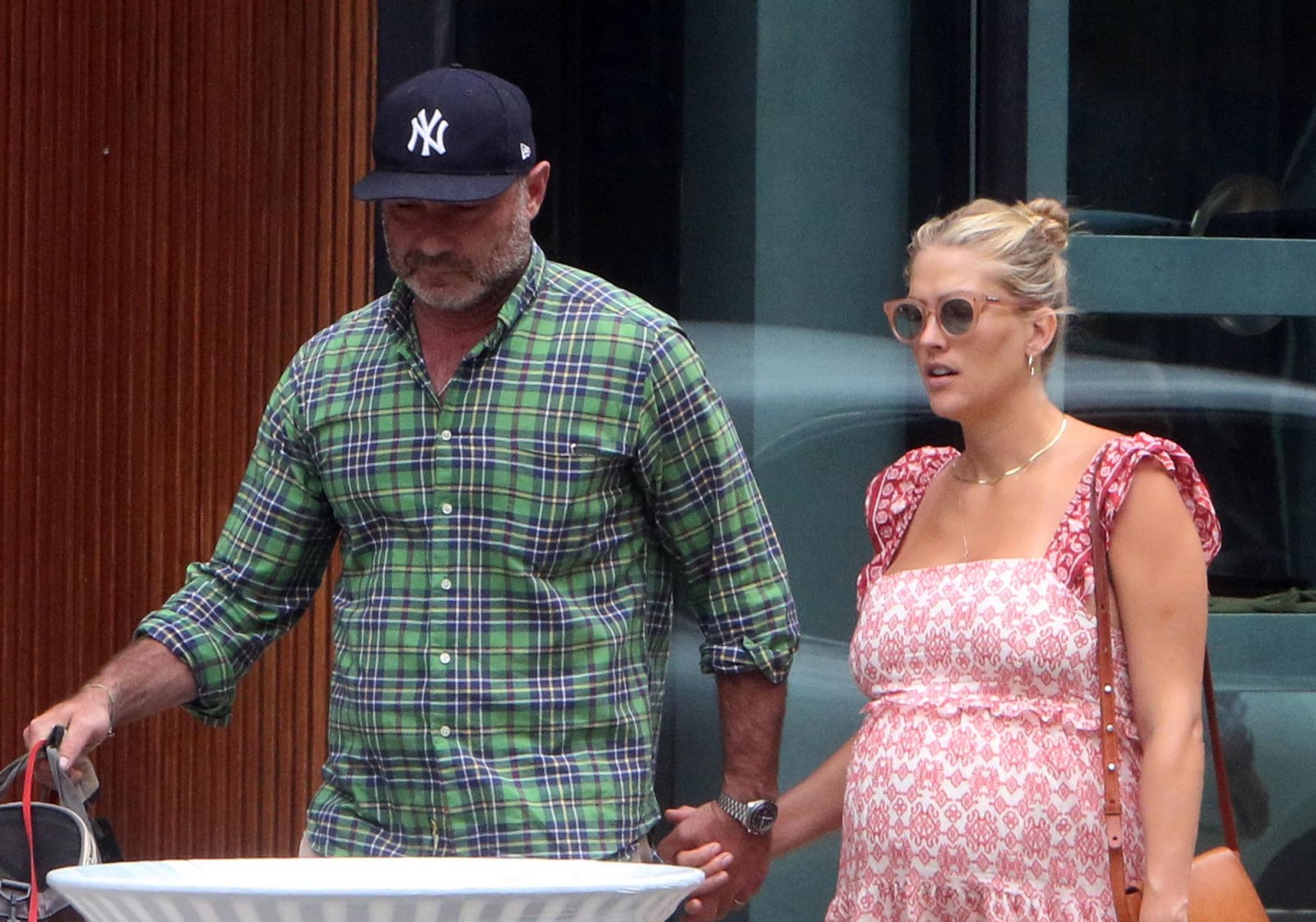 Liev Schreiber And Pregnant Taylor Neisen Hold Hands On NYC Stroll