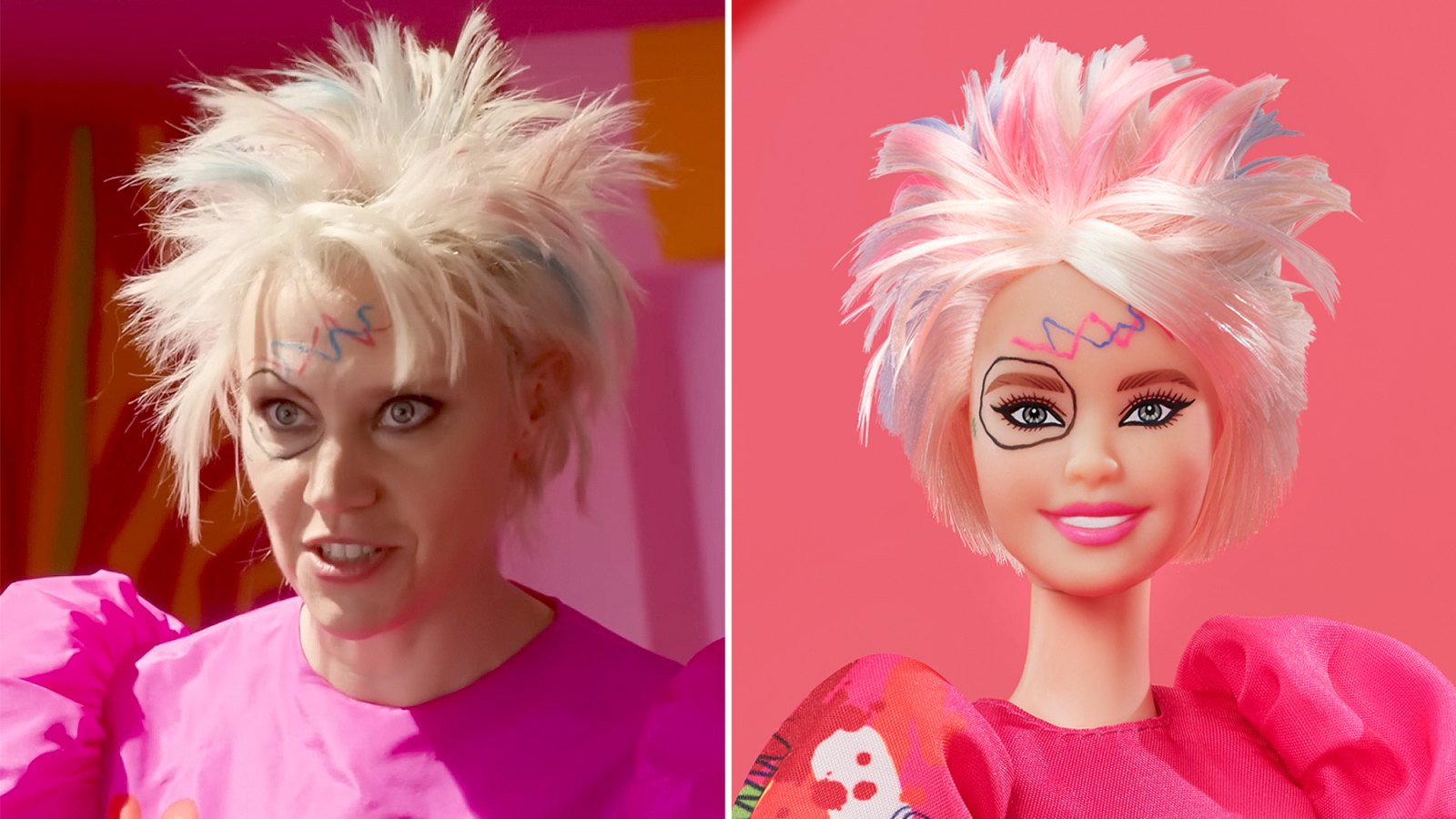 Adult Weird Barbie Costume - Barbie the Movie 