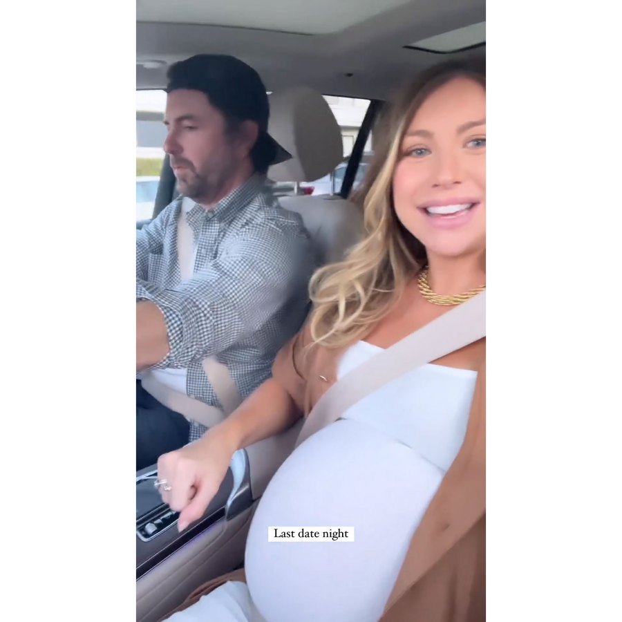 Pregnant Stassi Schroeder Documents Last Sober Dinner Before Giving Birth Beau Clark