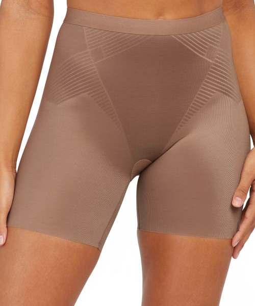 SPANX® Thinstincts® 2.0 Girl Shorts in Cafe Au Lait at Nordstrom, Size Small