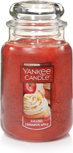 apple cinnamon candle