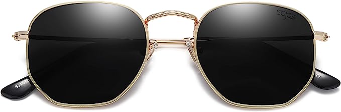 Buy SOJOS Classic Aviator Mirrored Flat Lens Metal Silver Frame Mirrored  Lens Women's Sunglasses with Spring Hinges (SJ1030C4, Blue) at Amazon.in