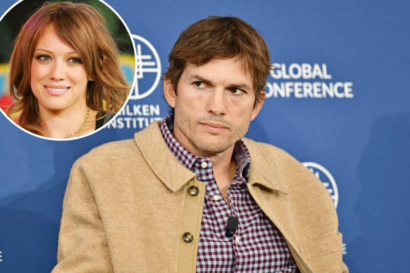 Ashton Kutcher Is Waiting for Hilary Duff to Turn 18