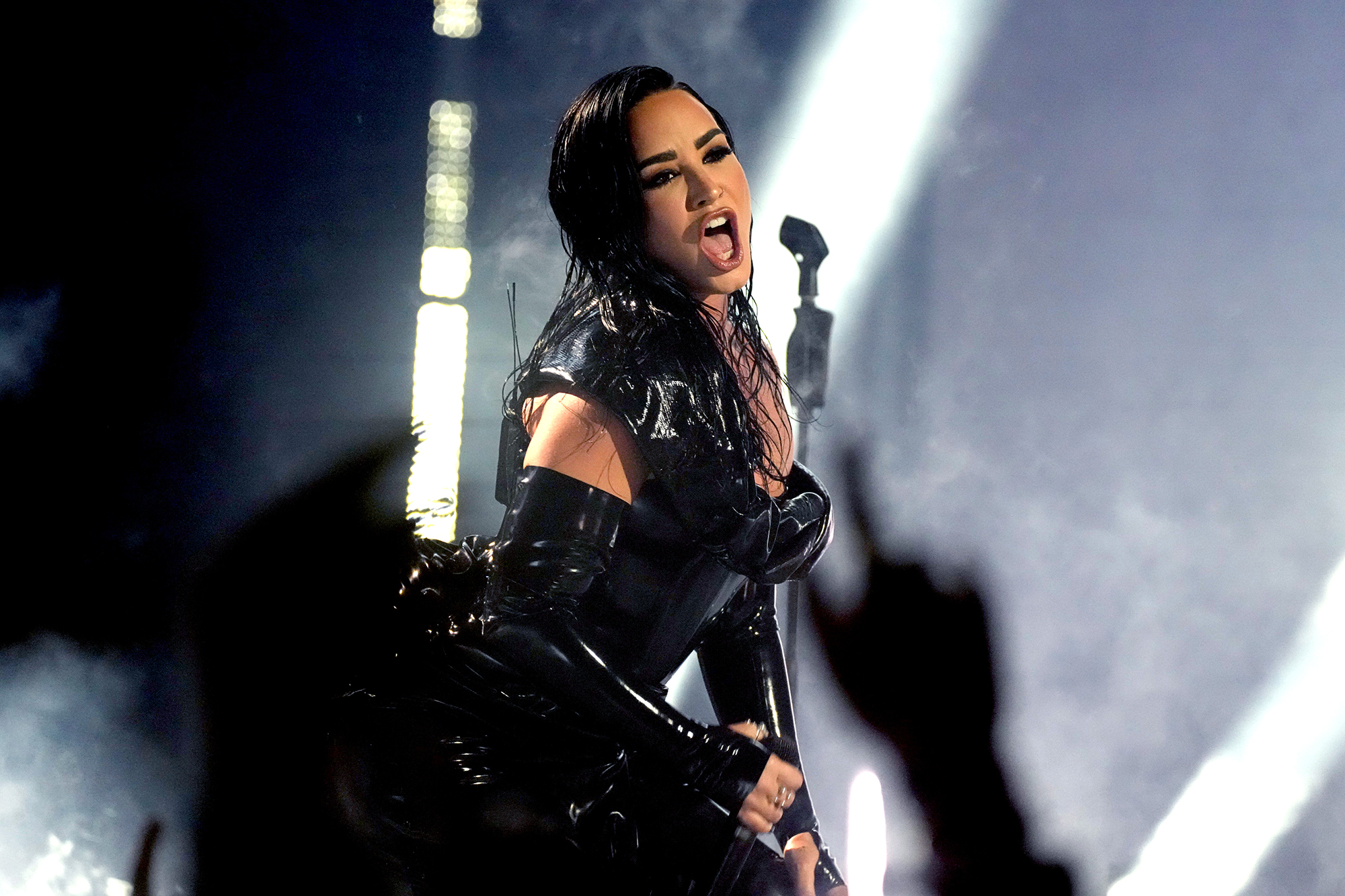 Demi Lovato Sings Rock Medley of Hit Songs at 2023 VMAs | Us Weekly