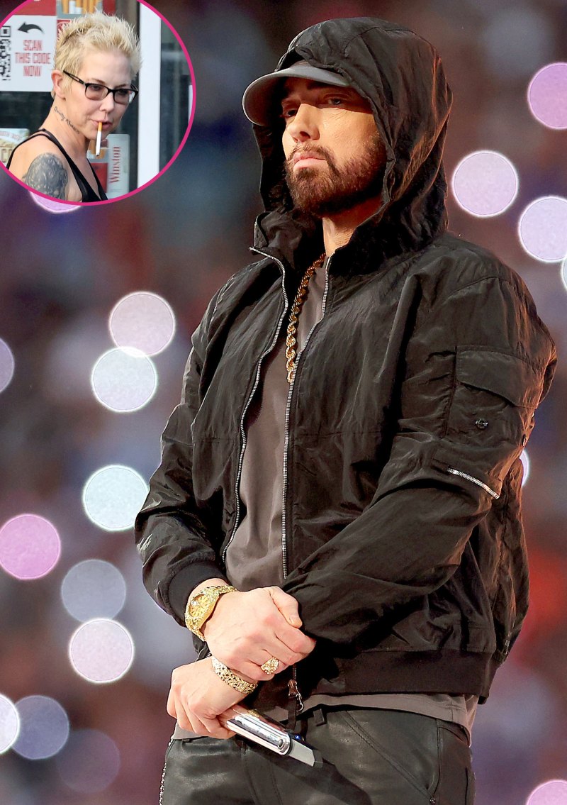 Super Bowl 2022 Eminem Hoodie  Marshall Bruce Black Bomber Hoodie