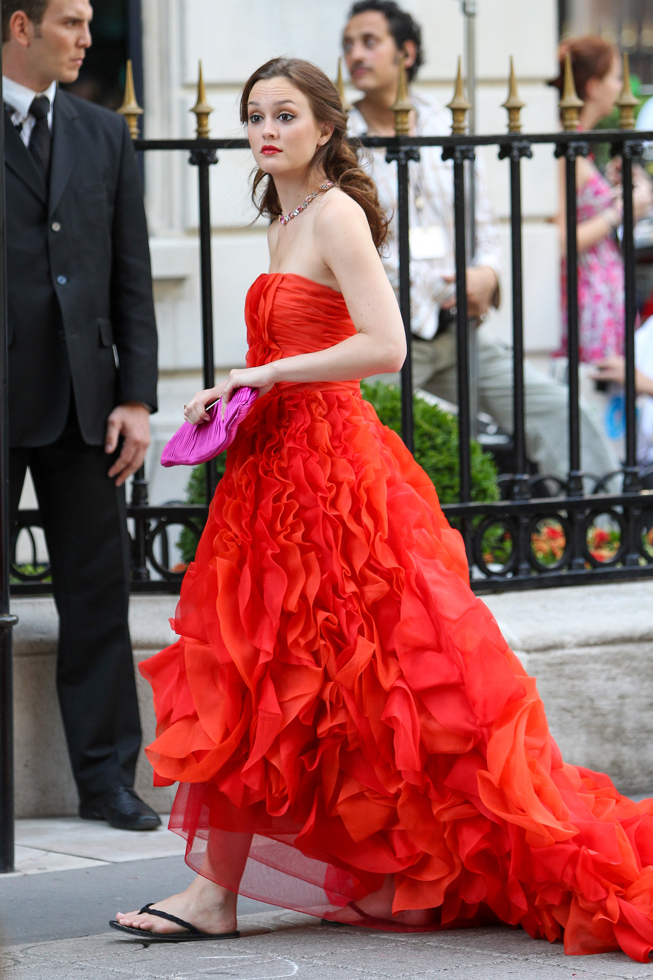 Gossip girl hot sale red dress