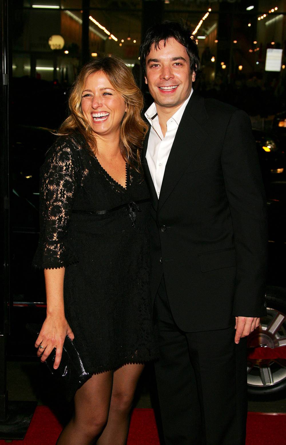 Jimmy Fallon y su esposa Nancy Juvonen, su relación se remonta a 2007.